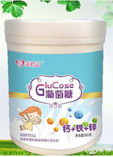 葡萄糖（钙+铁+锌）       350克        条码402638
