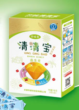 开味型清清宝     120克盒益生元        条码402539